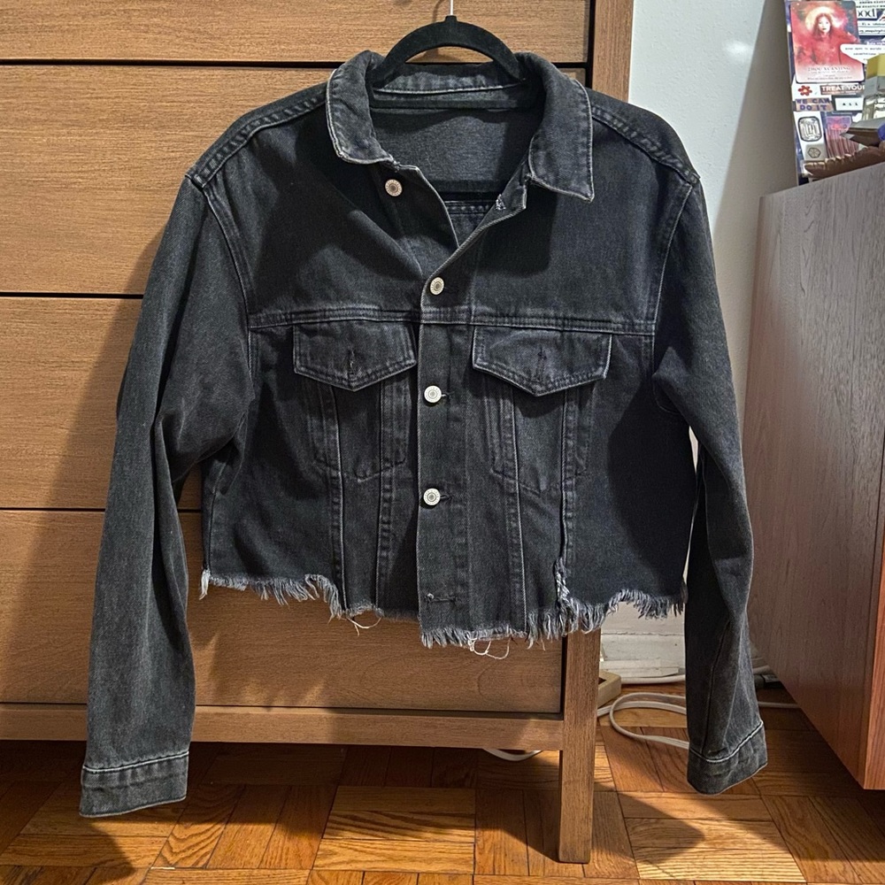 John Galt California Black Denim jacket